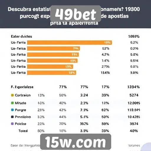 Estatísticas de usuários no 49bet